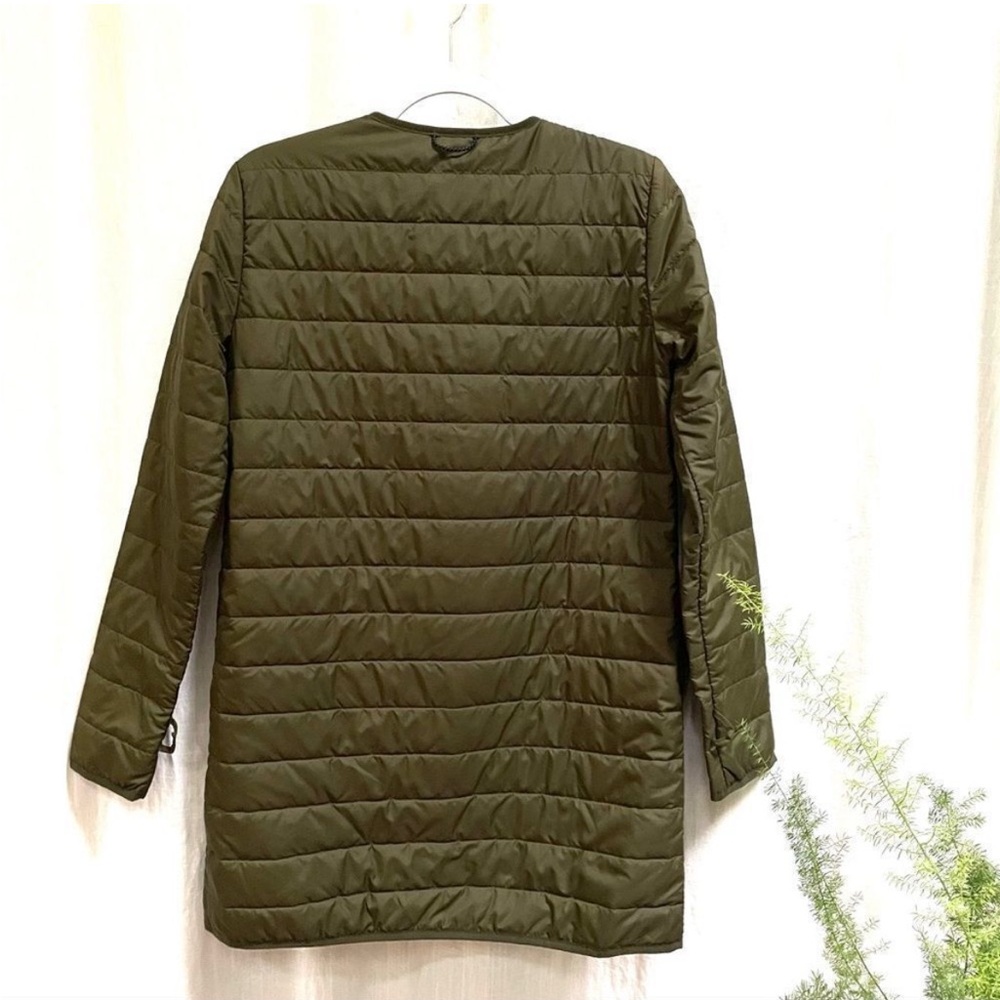 Nike Uptown Short Parka Baselayer PrimaLoft Green size smalll - Picture 3 of 13